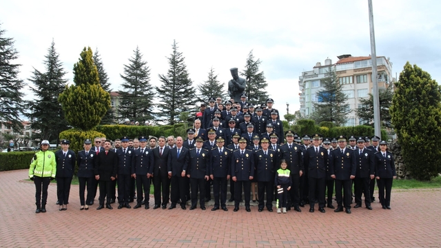 Afyonkarahisar'da Türk Polis Teşkilatının 180. kuruluş yıl dönümü ve Polis Haftası kutlandı