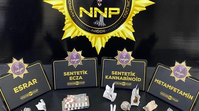 Niğde'de uyuşturucu operasyonlarında yakalanan 3 şüpheli tutuklandı
