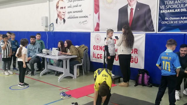 Cide'de yetenek taraması yapıldı