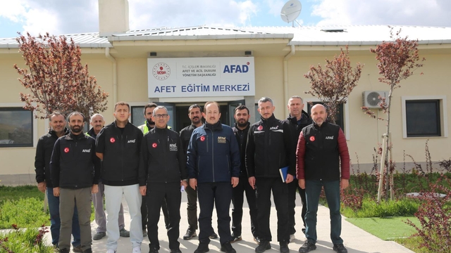 AFAD Başkanı Pehlivan, Ankara'da yapımı süren AFAD Uygulamalı Eğitim Merkezi'ni ziyaret etti