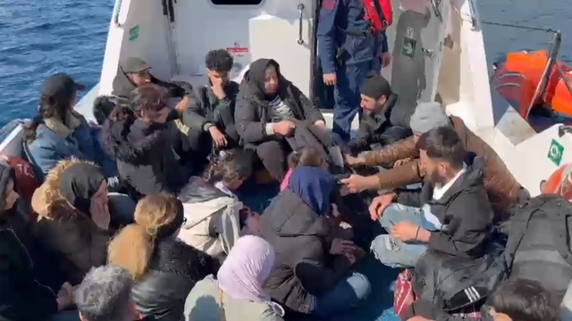 Bodrum'da 23 düzensiz göçmen yakalandı