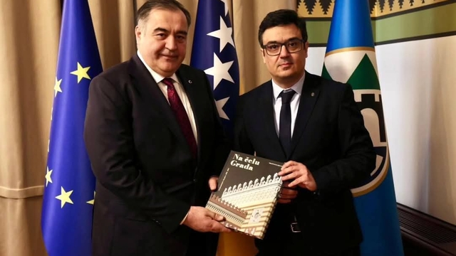 Nallıhan Belediye Başkanı Ertunç Güngör'den Saraybosna'ya ziyaret