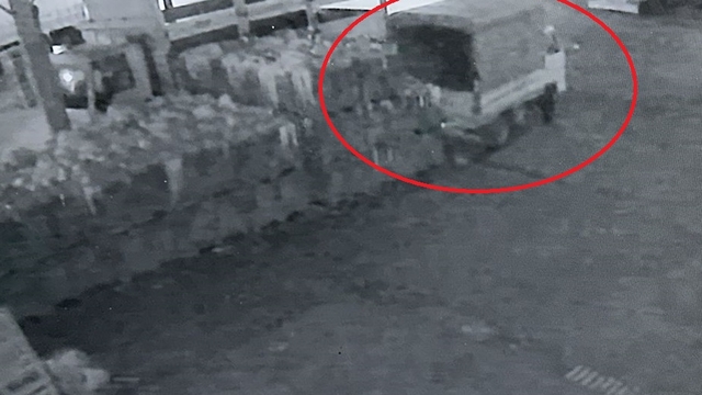 Halden karpuz hırsızlığı kamerada