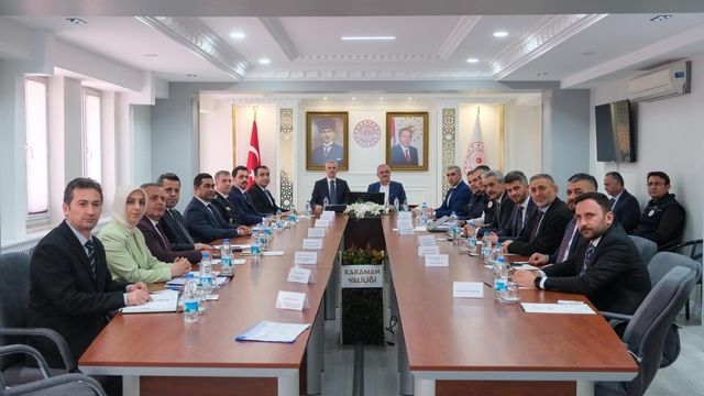 İçişleri Bakan Yardımcısı Karaloğlu, Karaman'da ziyaret ve incelemelerde bulundu