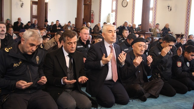 Kocaeli'de Polis Haftası kapsamında şehitler için mevlit okutuldu