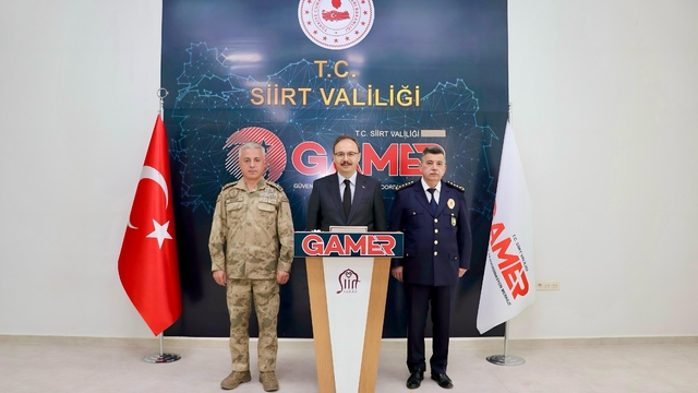 Siirt'te "Asayiş ve Güvenlik Değerlendirme Toplantısı" düzenlendi