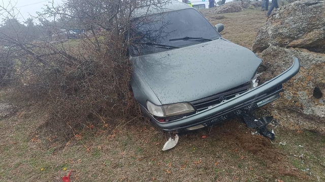 Uşak'ta kazada ölen otomobil sürücüsünün kafasında mermi çekirdeği olduğu belirlendi