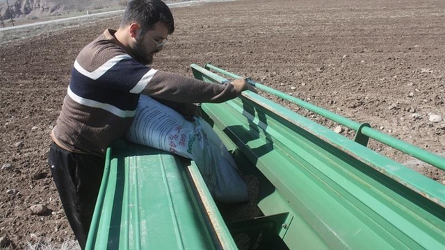 Yozgat'ta yerli yeşil mercimek çeşitlerinin deneme ekimi yapıldı