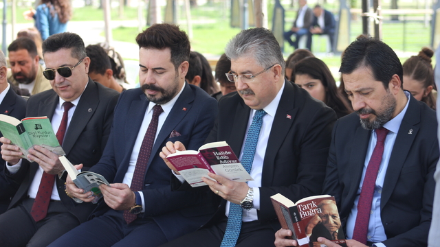 Osmaniye'de kitap okuma etkinliği düzenlendi