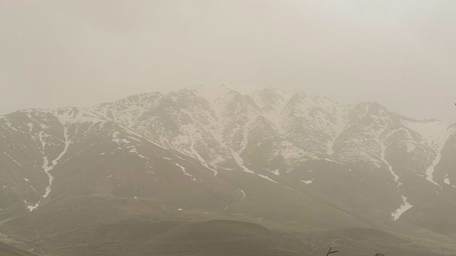 Van'da toz taşınımı etkili oldu