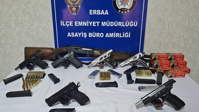 Tokat'ta, düğünlerde havaya ateş açan 7 kişi yakalandı