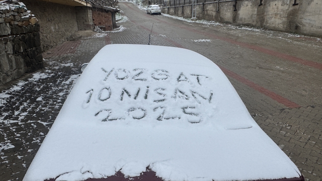Yozgat'ta kar etkili oluyor