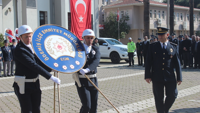 Ödemiş'te Türk Polis Teşkilatının kuruluş yıl dönümü kutlandı