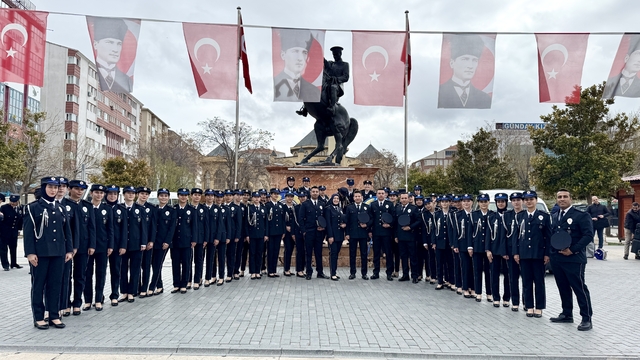 Kırşehir'de Türk Polis Teşkilatı'nın 180. kuruluş yılı kutlandı