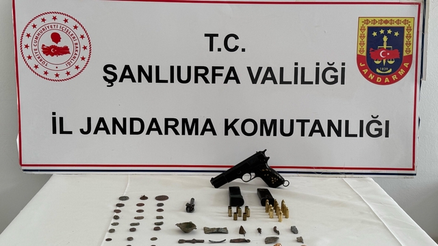 Şanlıurfa'da 24 sikke ele geçirildi