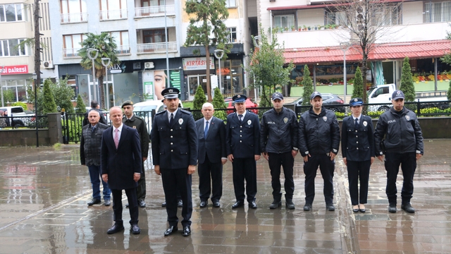 Of'ta Türk Polis Teşkilatının 180. kuruluş yıl dönümü kutlandı