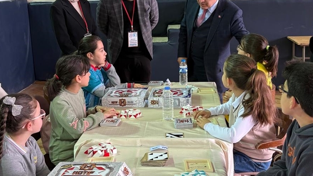 Erzurum'da zeka oyunlarıyla öğrencilerin zihinsel becerilerine katkı sağlanıyor