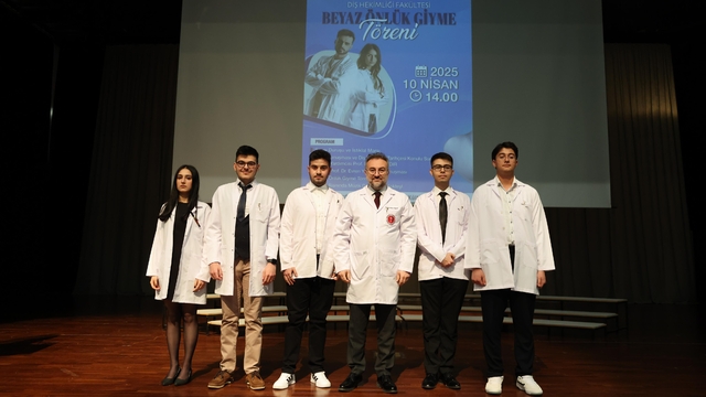 Yozgat'ta diş hekimi adayları için "beyaz önlük giyme töreni" yapıldı