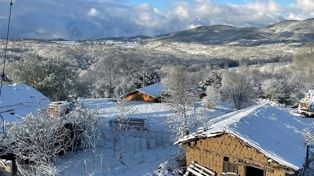 Bursa'da kar yağışı (2)