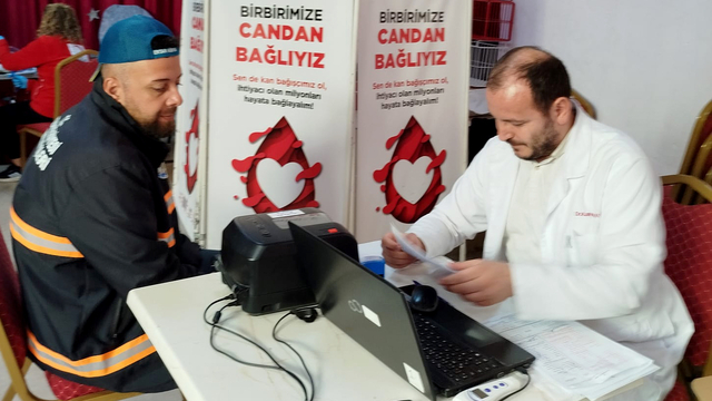 Kozan'da kan bağışı kampanyası yapıldı