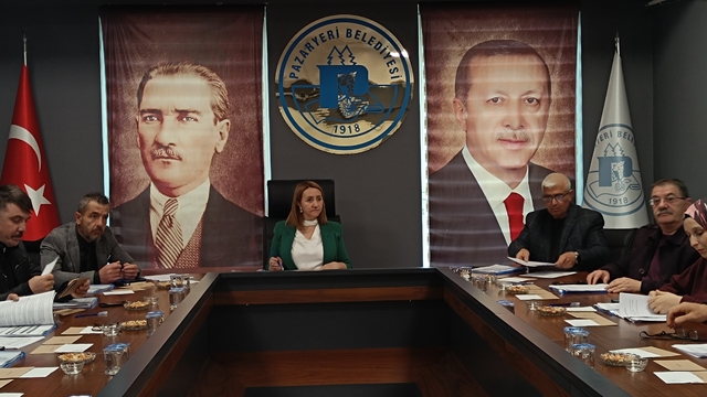 Pazaryeri Belediye Meclisi'nin nisan ayı toplantısı yapıldı