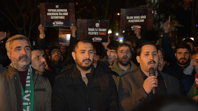 Malatya ve Şanlıurfa'da Gazze'ye destek eylemi