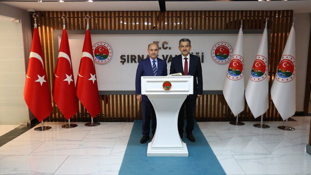 İçişleri Bakan Yardımcısı Aktaş, Şırnak Valiliğini ziyaret etti