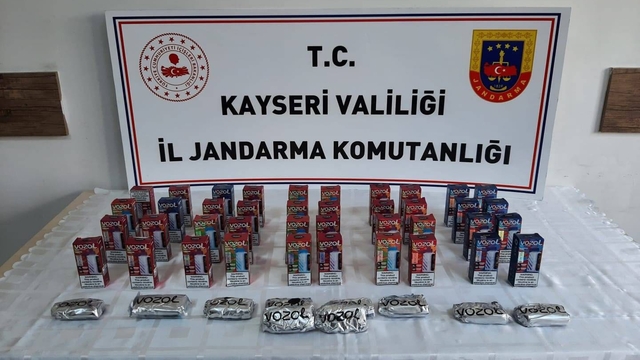 Kayseri'de kaçakçılık operasyonunda 1 şüpheli yakalandı