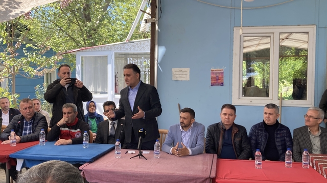 AK Parti'li Baybatur Manisa'da zirai dondan etkilenen bağları inceledi