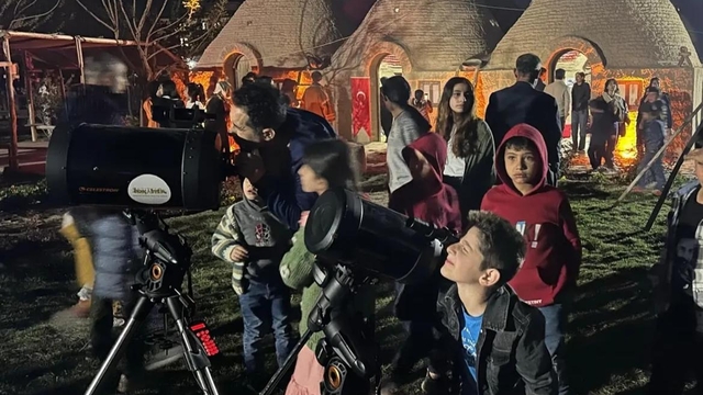Şanlıurfa'da gökyüzü gözlem etkinliği düzenlendi