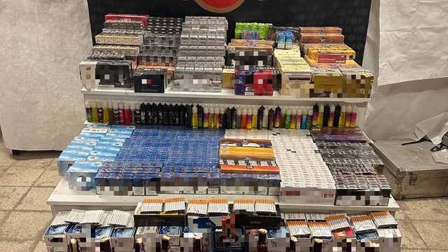 Eskişehir'de 500 bin TL değerinde kaçak ürün ele geçirildi