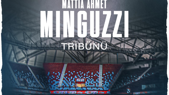 Mattia Ahmet Minguzzi'nin adı tribünde yaşatılacak