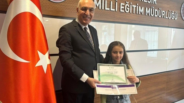 Balıkesir'de "Sağlıklı Nesil Sağlıklı Gelecek Yarışması"nın ödül töreni düzenlendi