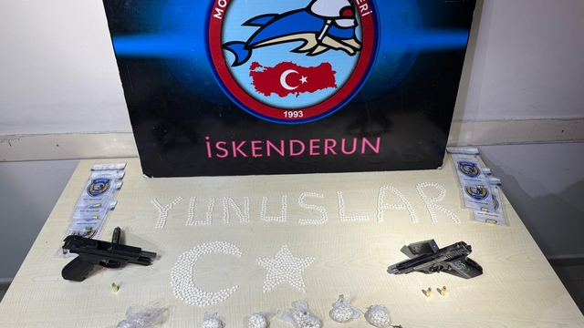 Hatay'da uyuşturucu operasyonunda 4 şüpheli tutuklandı