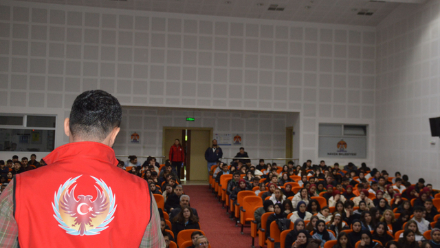 Havza'da Gençlik ve Güvenli Gelecek Projesi çalışması