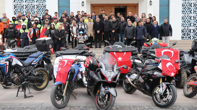 Yozgat'ın doğal güzelliklerini tanıtmak amacıyla motosiklet ve ATV turu düzenlendi