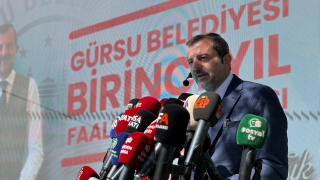 Gürsu Belediye Başkanı Mustafa Işık, 1 yıllık çalışmalarını değerlendirdi