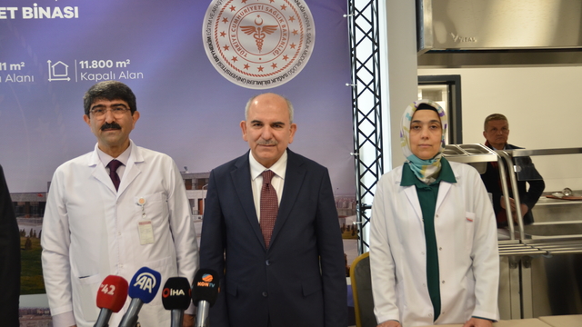 Konya'da AMATEM'in yeni hizmet binası tanıtıldı