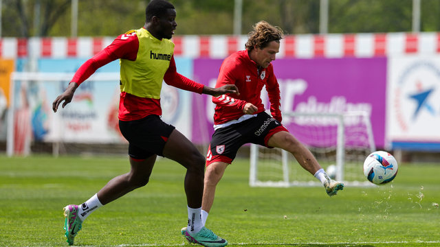 Samsunspor, Alanyaspor maçının hazırlıklarını sürdürdü