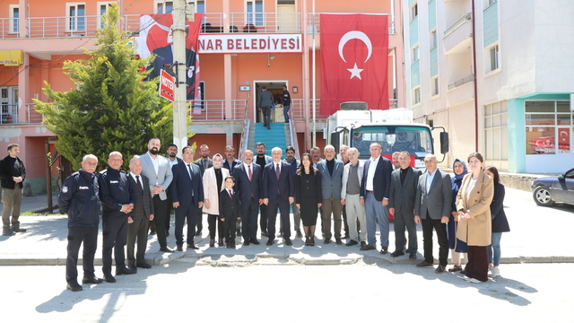 Konya Valisi Akın, Halkapınar'ı ziyaret etti