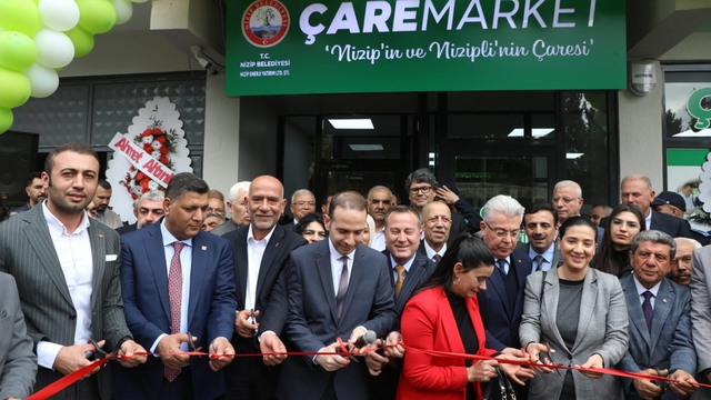 Nizip Belediyesi'nden Çare Market projesi