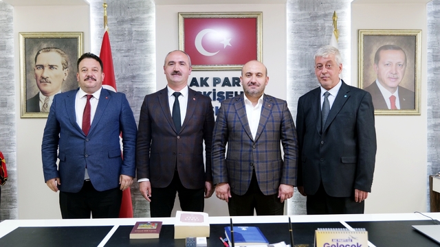 Mihalıççık Belediye Başkanı Çorum'dan AK Parti İl Başkanı Albayrak'a ziyaret