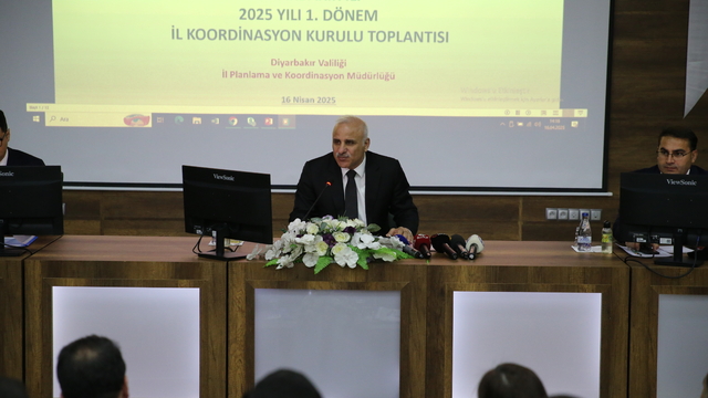Diyarbakır'da "İl Koordinasyon Kurulu Toplantısı" düzenlendi