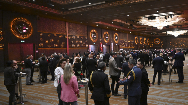 Çin'in Ankara Büyükelçisi Ciang için göreve başlama resepsiyonu düzenlendi