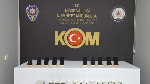 Niğde'de kaçakçılık operasyonunda 3 şüpheli yakalandı