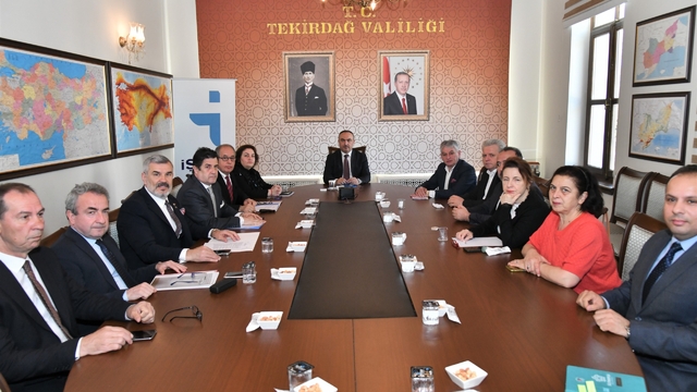 Tekirdağ İl İstihdam ve Mesleki Eğitim Kurulu Toplantısı yapıldı