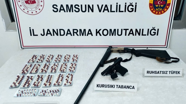 Çarşamba'da uyuşturucu operasyonunda 1 kişi yakalandı