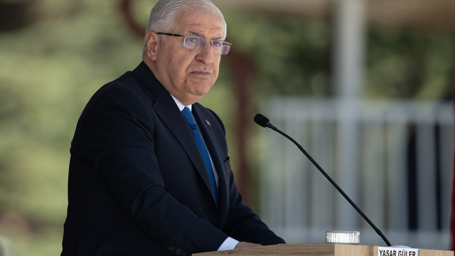 Bakan Güler, "Uzman Erbaş Komando Temel Kursu Mezuniyet ve Bröve Takma Töreni"nde konuştu:
