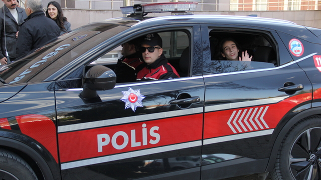 Yozgat'ta özel eğitim öğrencileri İl Emniyet Müdürü Tecimer'i ziyaret etti