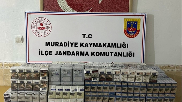 Van'da 3 bin 140 paket kaçak sigara ele geçirildi